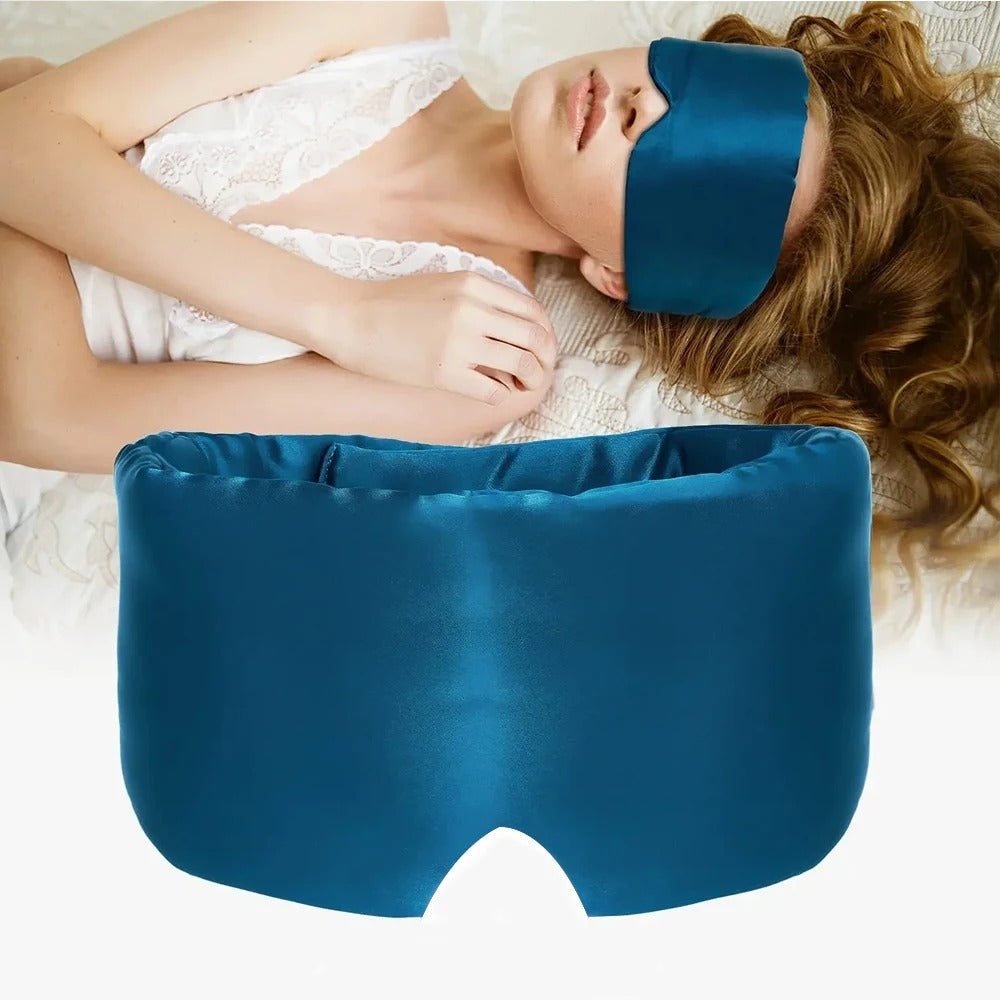 YUNA | Masque de Sommeil Occultant - Doux, Confortable & Amical pour la Peau