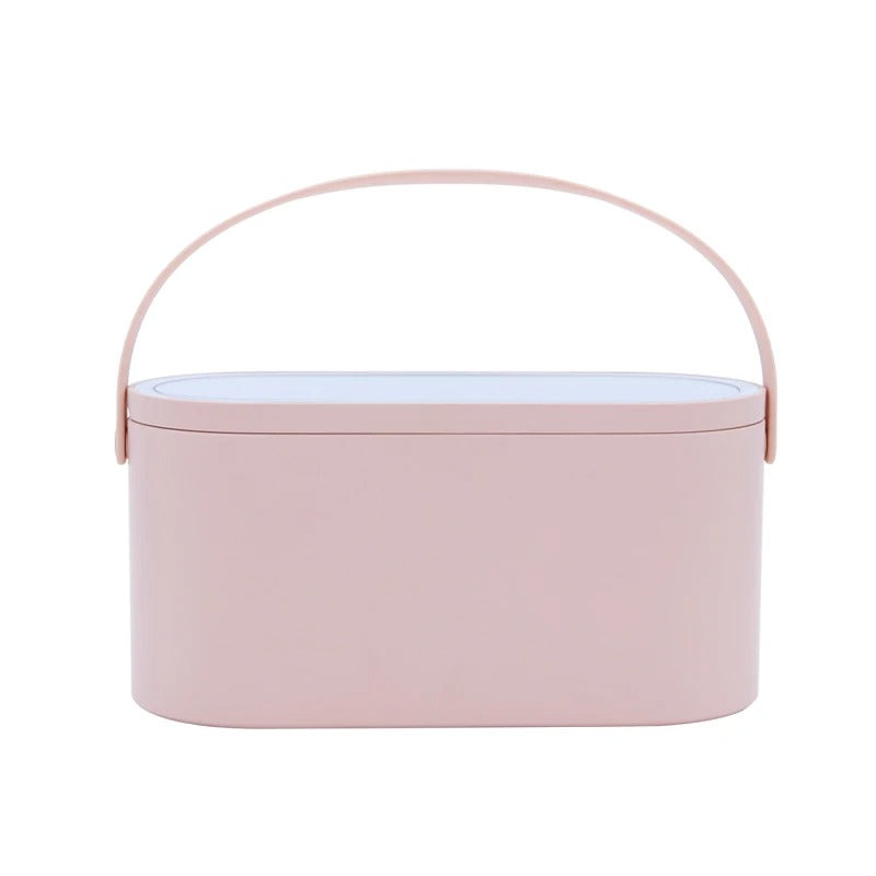 Trousse de maquillage avec miroir LED - Lumivault