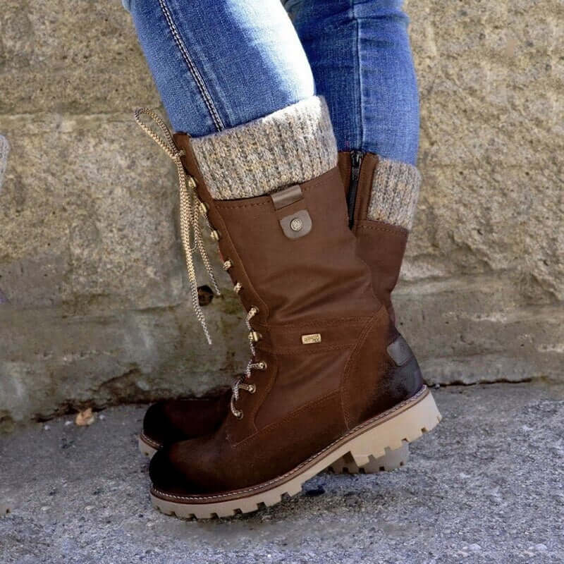 Bottes à lacets Comfort Shield | Marchez en toute confiance grâce à l'adhérence antidérapante.