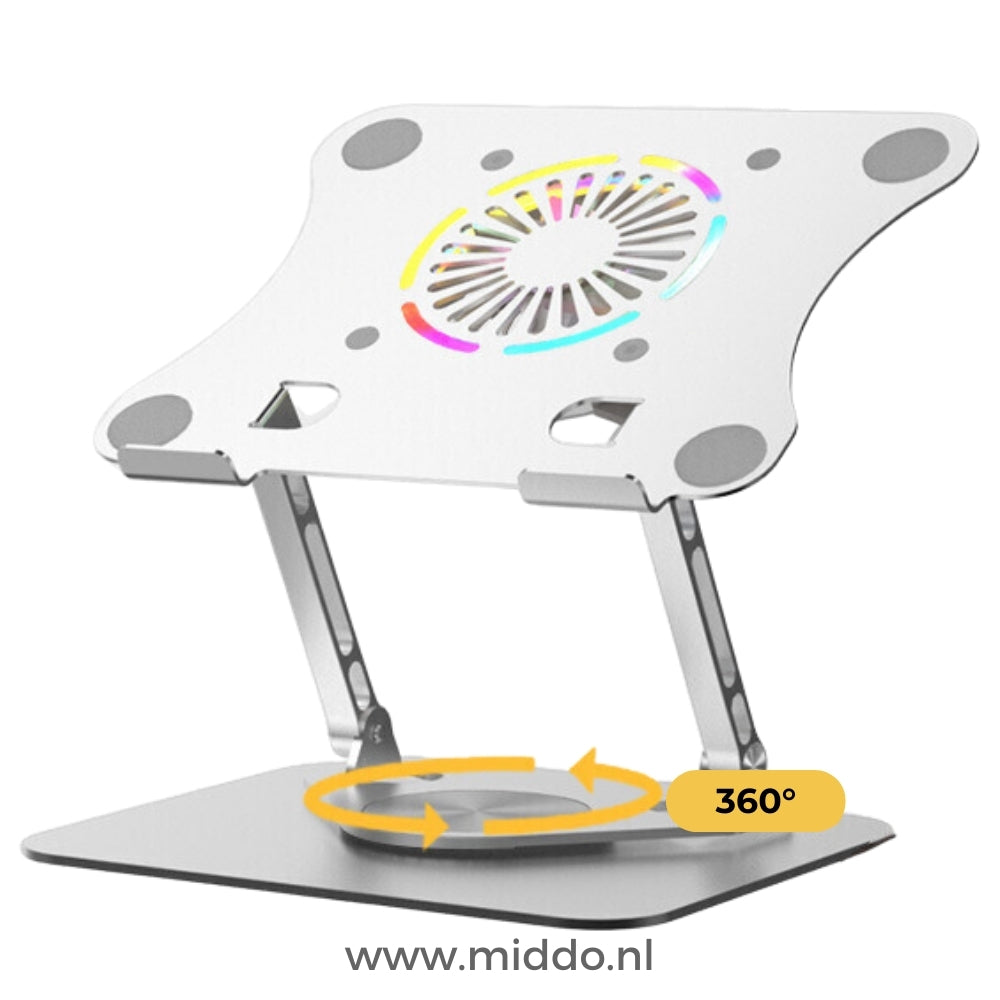 Support Laptop & Tablette de Luxe - Réglable & Ergonomique