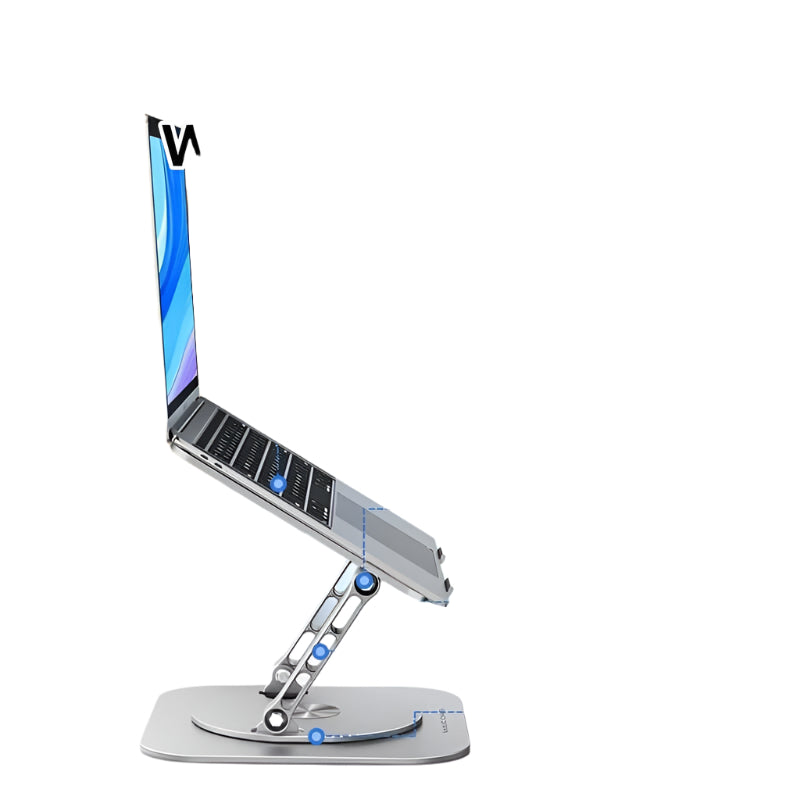 Support Laptop & Tablette de Luxe - Réglable & Ergonomique