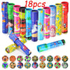 18 Pièces de Jouets Kaleidoscope Vintage