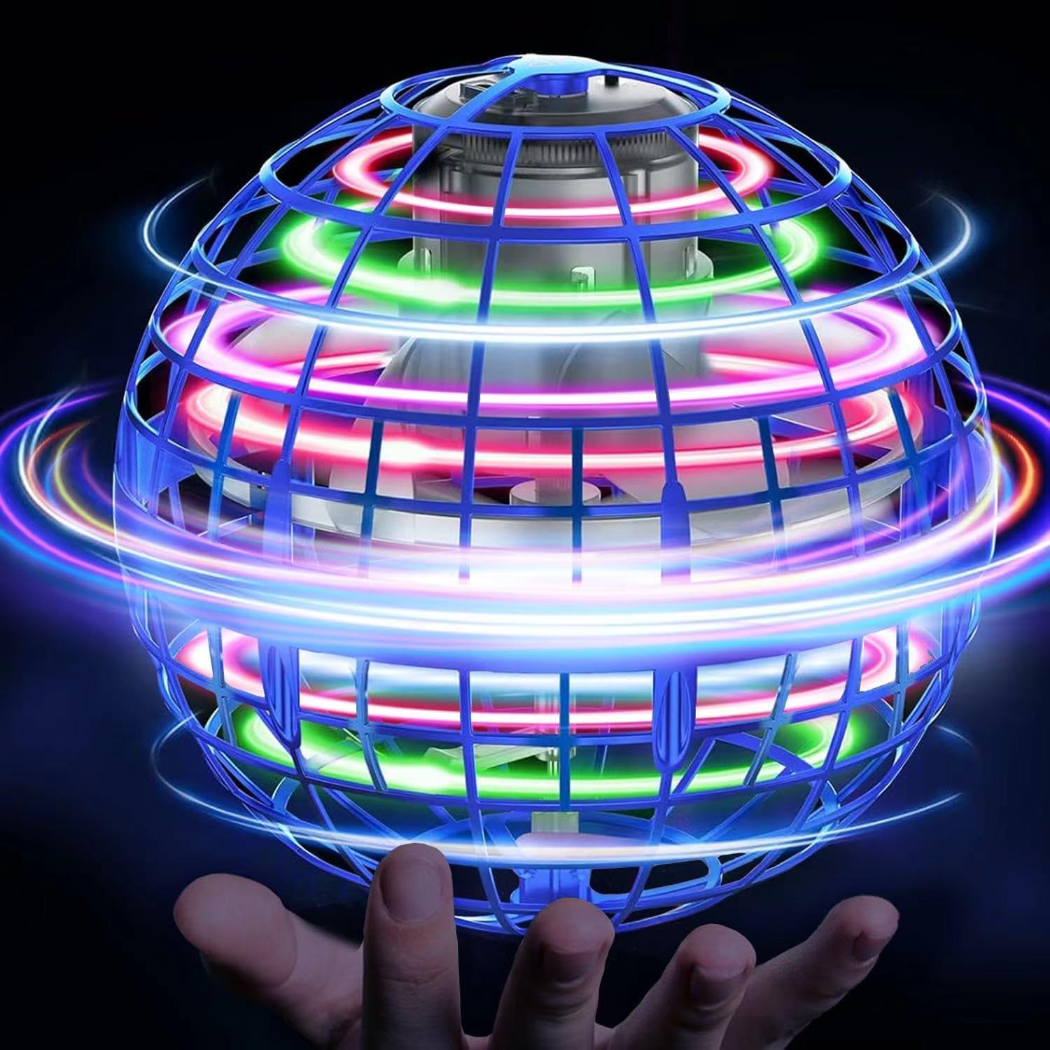 AetherSphere Boomerang Hover-Bolbal Luxueux | Boule flottante magique pour un divertissement fascinant et des jeux créatifs