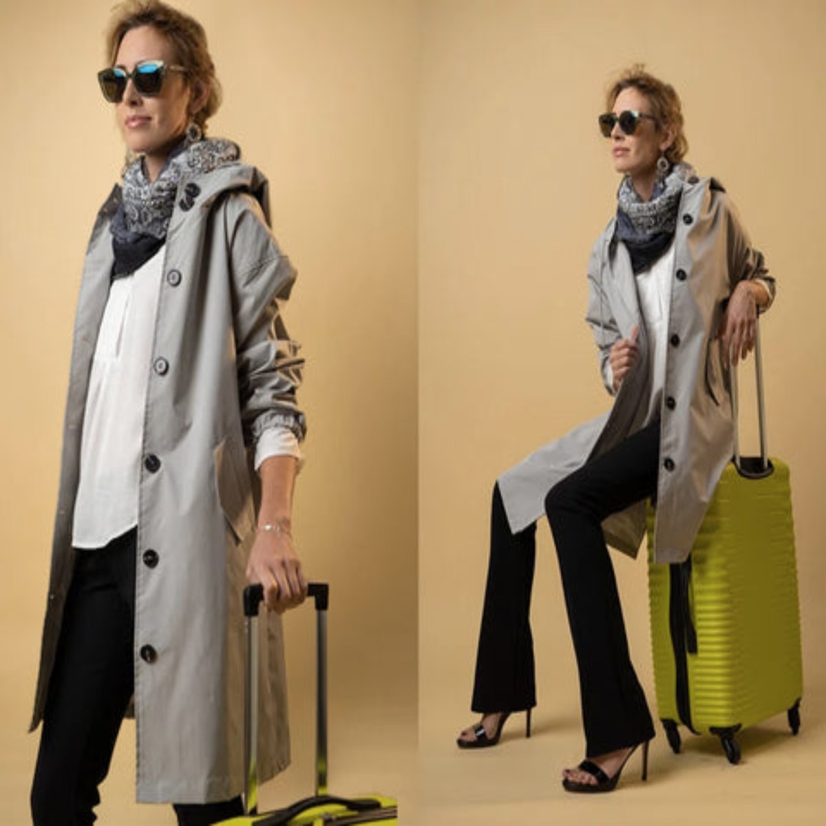 Trench-coat Imperméable - Élégant et Fonctionnel