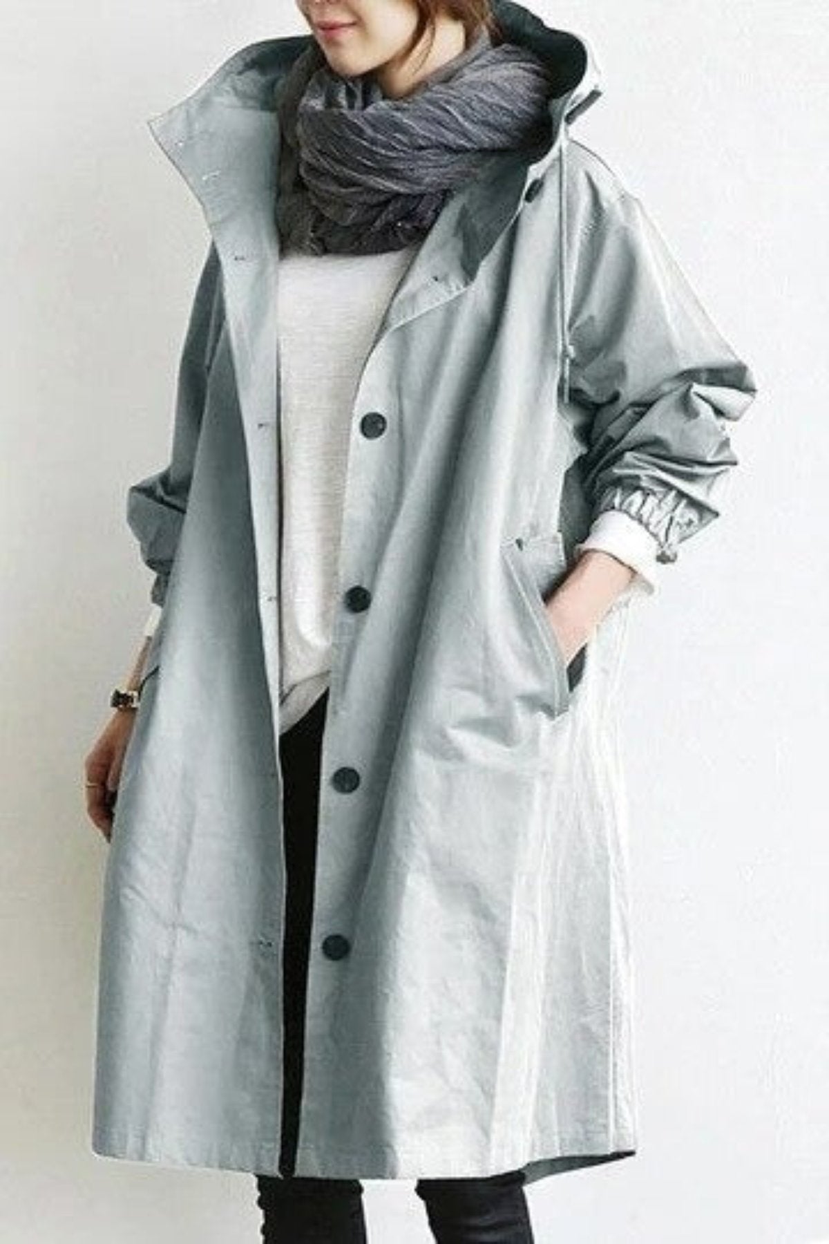 Trench-coat Imperméable - Élégant et Fonctionnel