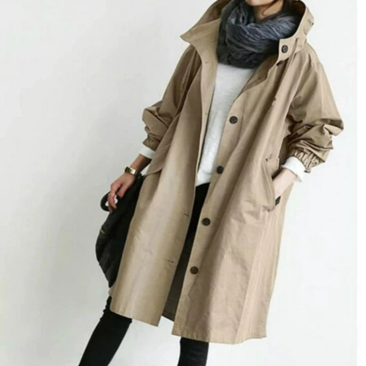 Trench-coat Imperméable - Élégant et Fonctionnel