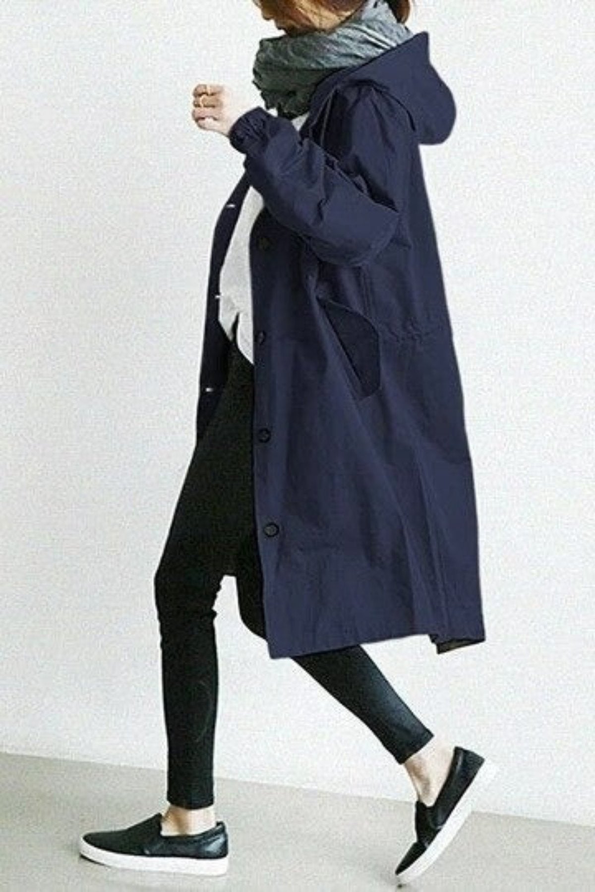 Trench-coat Imperméable - Élégant et Fonctionnel