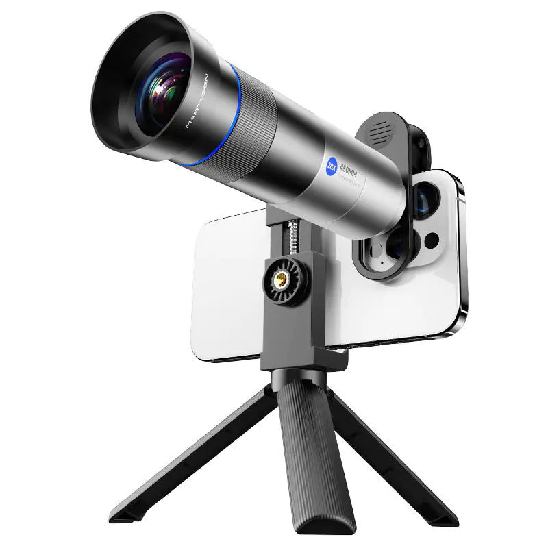 Téléobjectif Haute Puissance 28x pour Smartphones – Capturez des Détails Lointains
