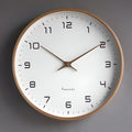 Horloge murale en bois | Horloge moderne pour salon | Horloge murale au design nordique | NordUhr