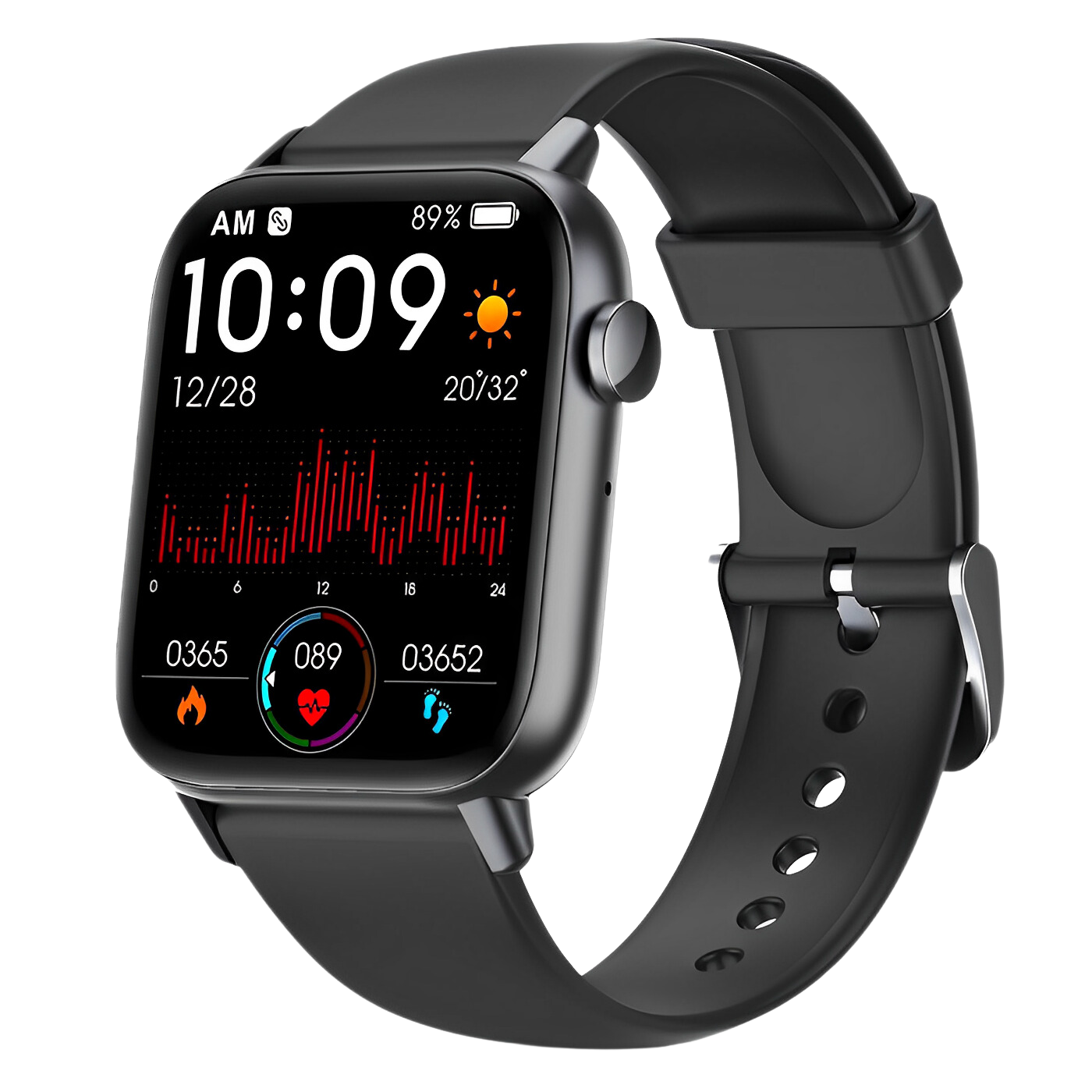 WellnessPro Montre Intelligente - Santé | Étanche