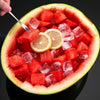 AquaElegance Deluxe Coupe-Melon | Obtenez sans effort des tranches de melon parfaites avec notre design innovant en forme de moulin à vent et notre coupeur en acier inoxydable de qualité supérieure.