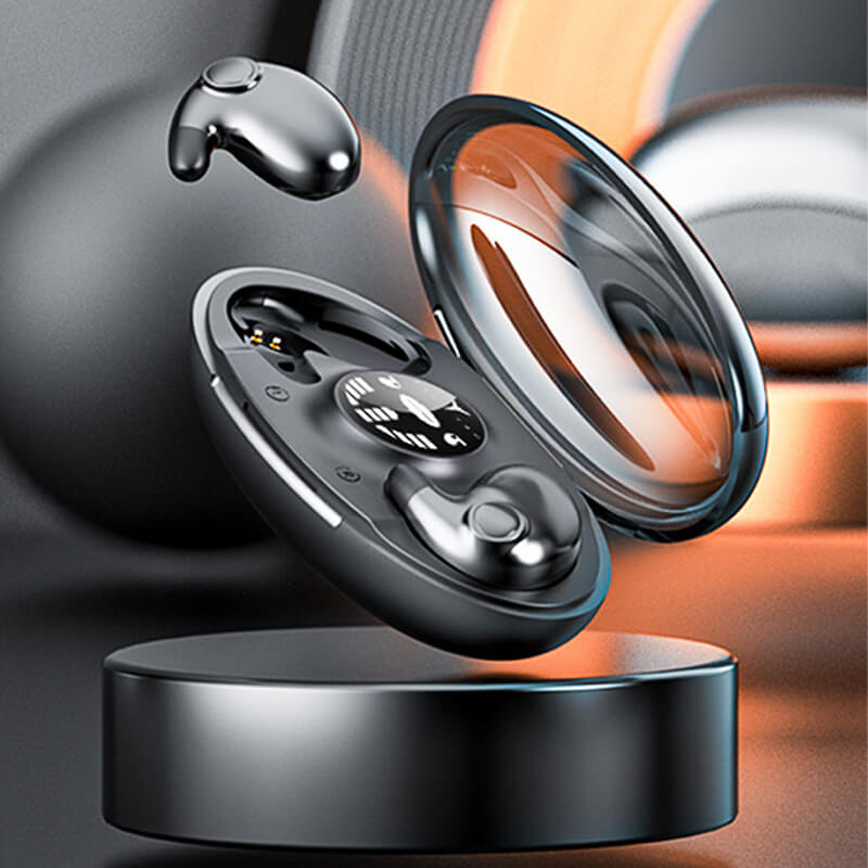 Casque de sommeil invisible | Mini écouteurs Bluetooth 5.3 avec son hi-fi et annulation du bruit