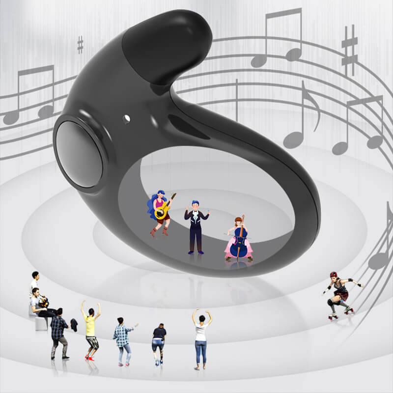 Casque de sommeil invisible | Mini écouteurs Bluetooth 5.3 avec son hi-fi et annulation du bruit