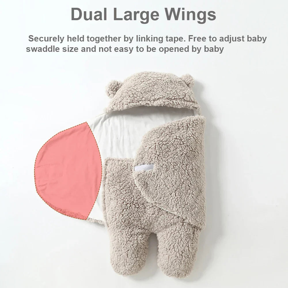 SnuggleBear™ Couverture Enveloppante - Confort Ultime