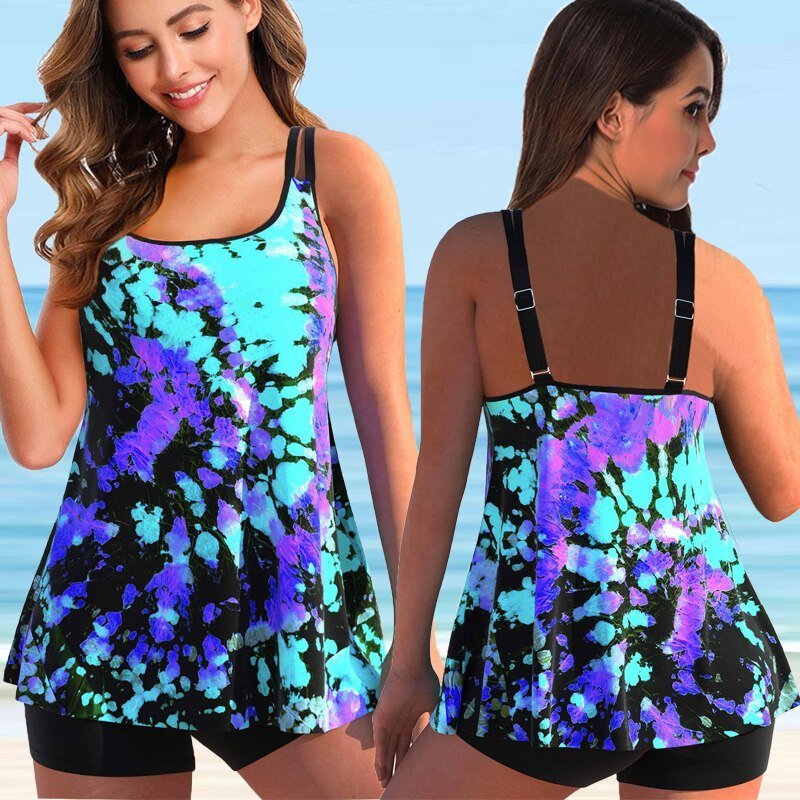 Tankini Grande Taille pour Plage & Piscine - Marielle