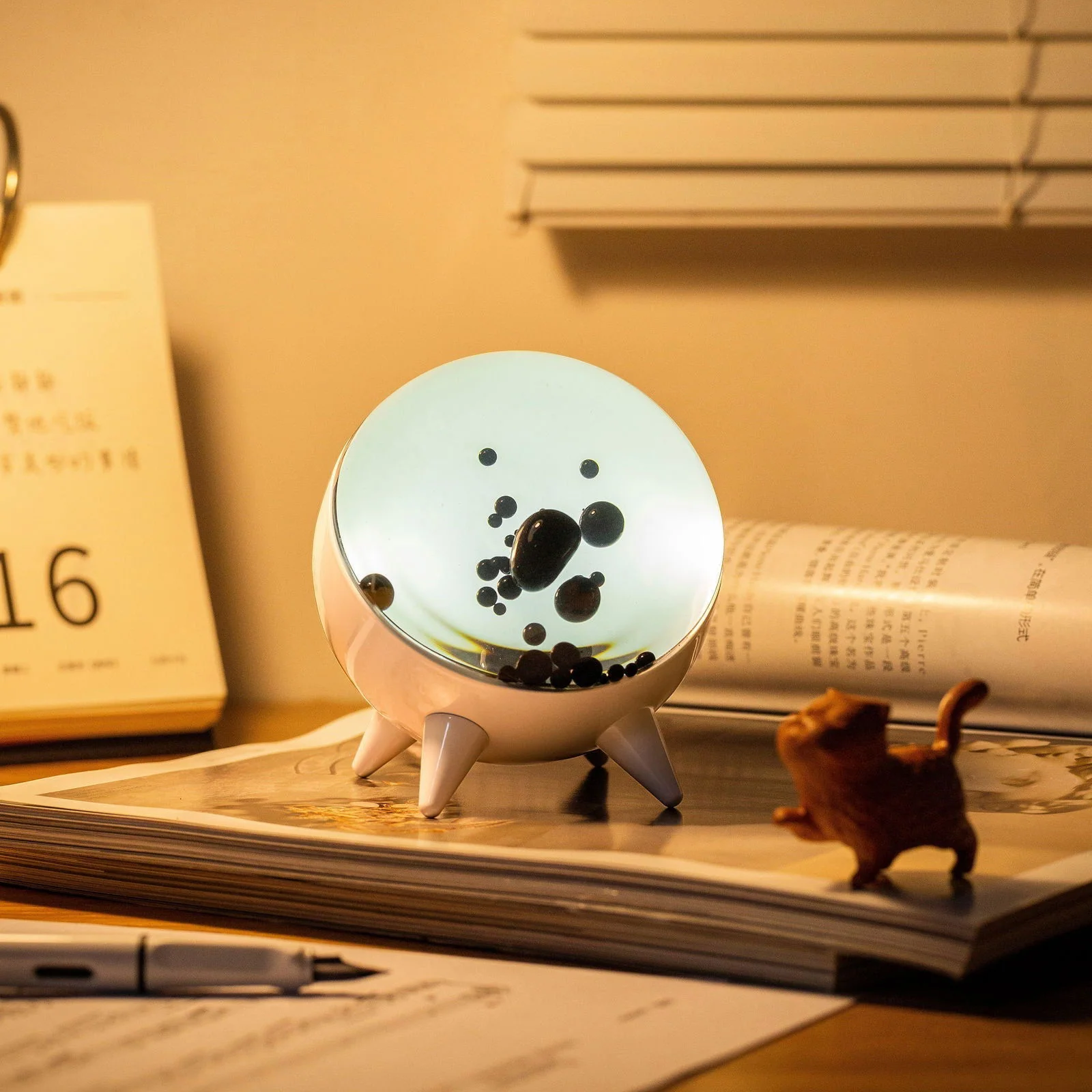 Affichage Ferrofluid Réactif à la Musique - MagnePulse