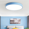 Applique de Plafond Circulaire en Bois Nordique pour Décoration Intérieure de Style Macaron & Éclairage Ambiant