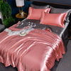 SilkSerenity Housse de Couette Satin - Luxe et Confort
