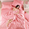 SilkSerenity Housse de Couette Satin - Luxe et Confort
