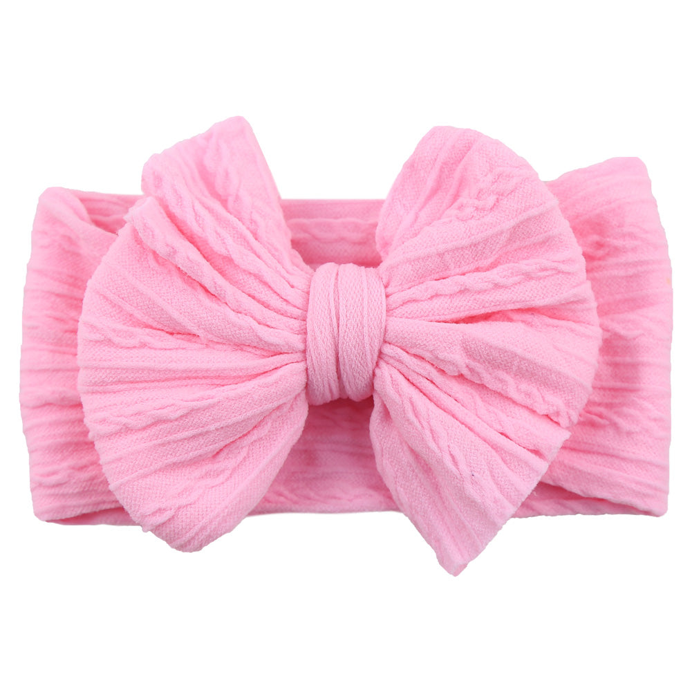 Bandeau en nylon pour enfants avec nœud