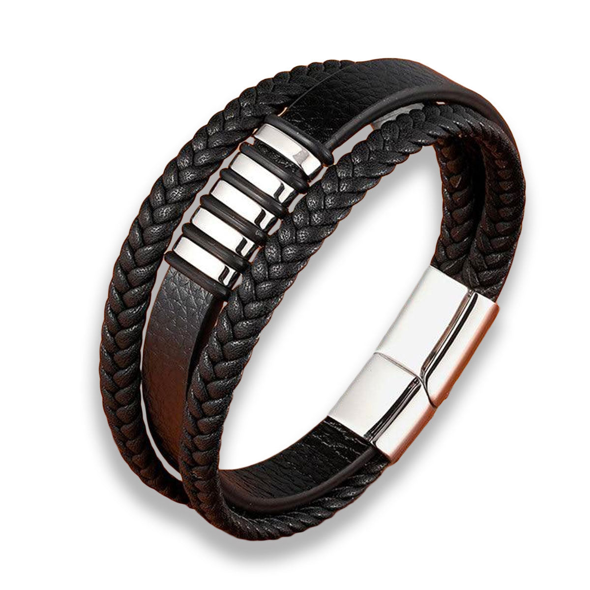 Bracelet en Cuir pour Hommes - Élégance & Style Intemporels
