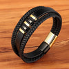 Bracelet en Cuir pour Hommes - Élégance & Style Intemporels