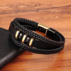 Bracelet en Cuir pour Hommes - Élégance & Style Intemporels