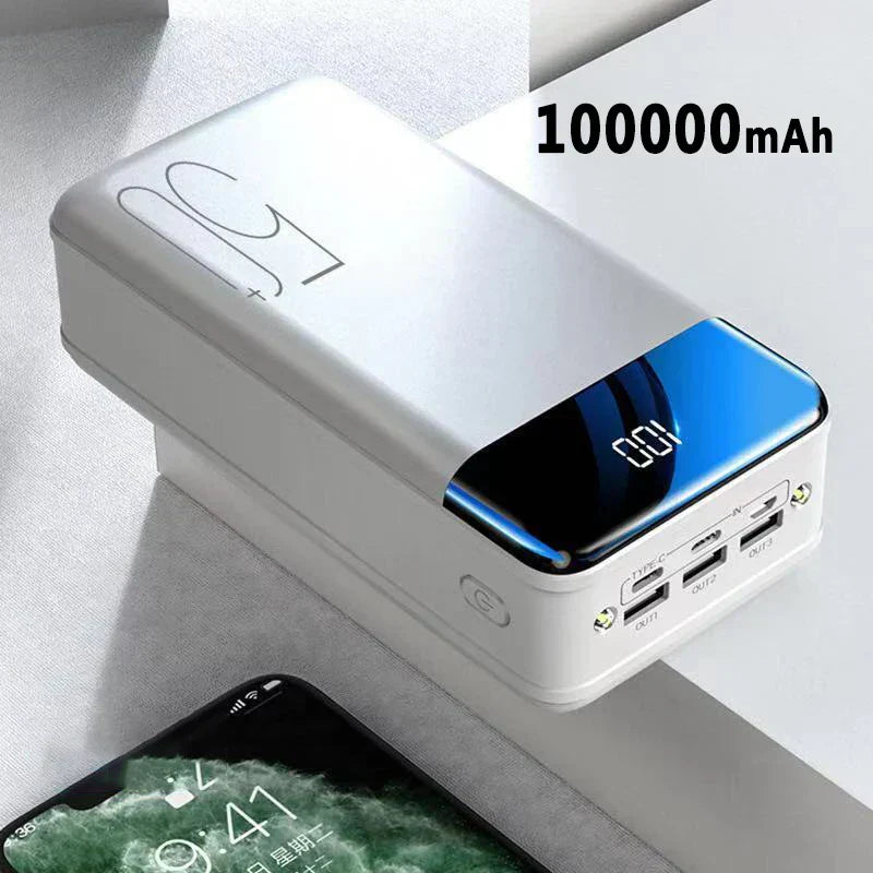 Batterie Externe 30.000mAh - Charge Ultra Rapide