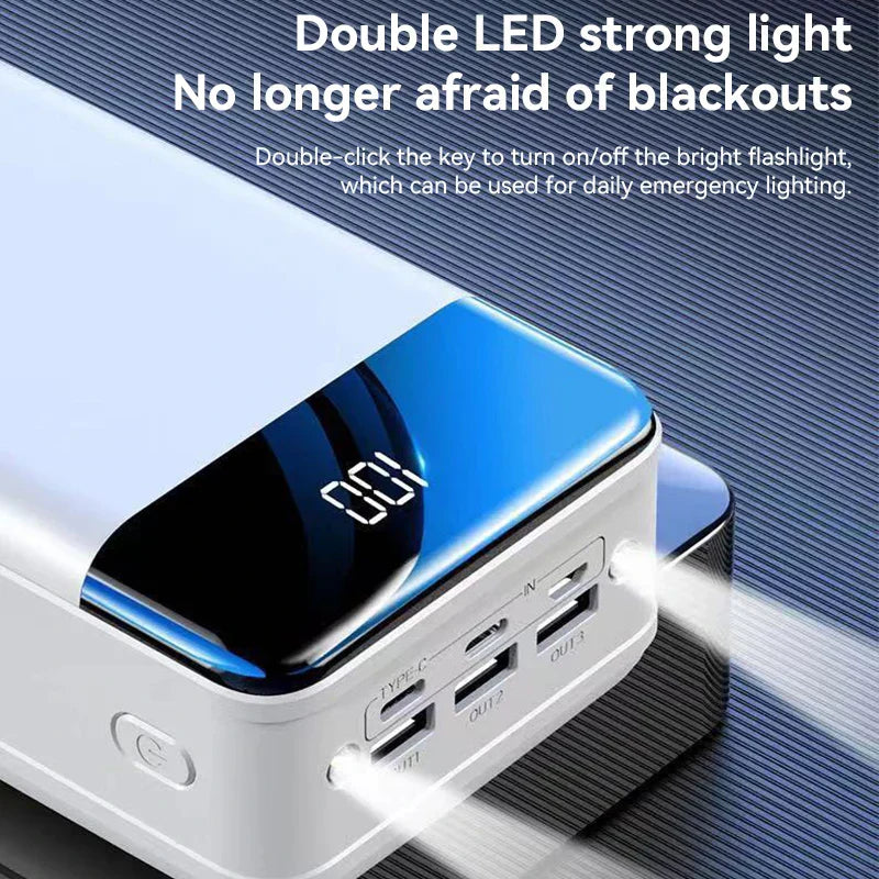 Batterie Externe 30.000mAh - Charge Ultra Rapide